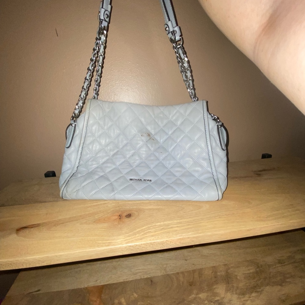 Michael Kors Gray Quilted Women's Bag